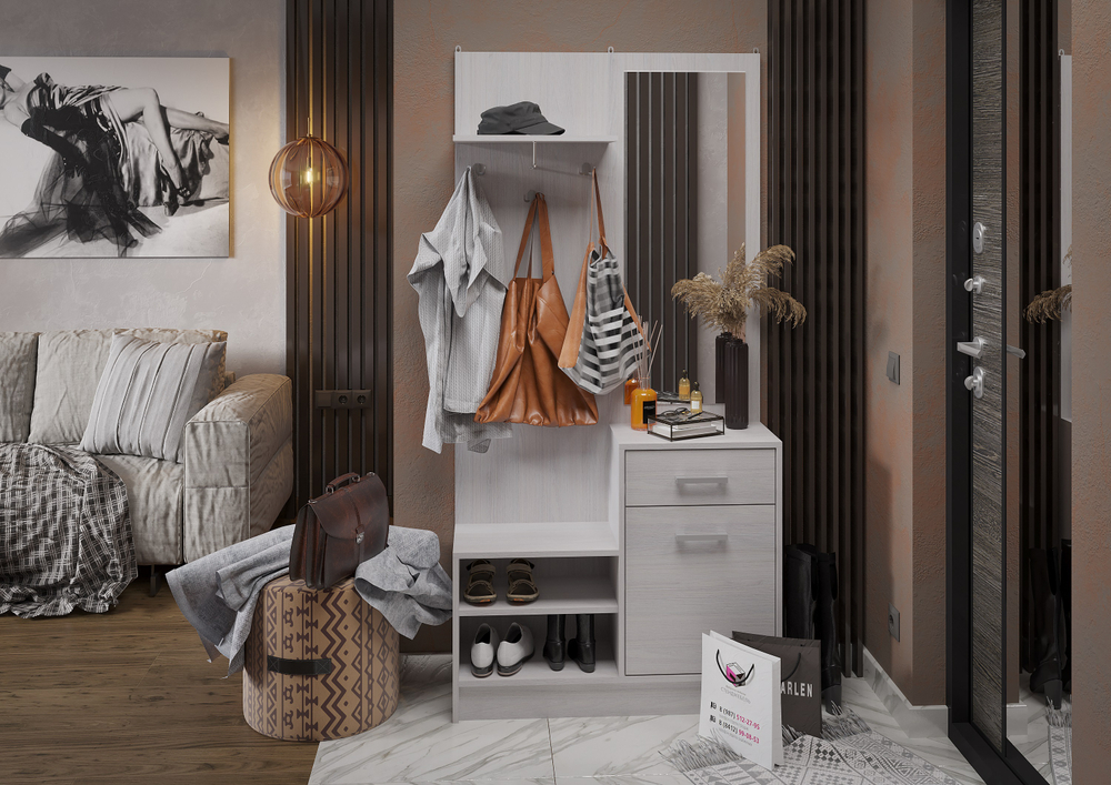 Дебора Прихожая Дуб анкор светлый / Дуб анкор светлый