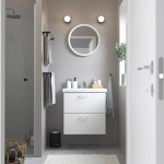 Тумба для ванной - ENHET / TVÄLLEN  /TVАLLEN  IKEA/ ЭНХЕТ / ТВЭЛЛЕН ИКЕА,  64х43х65 см , белый