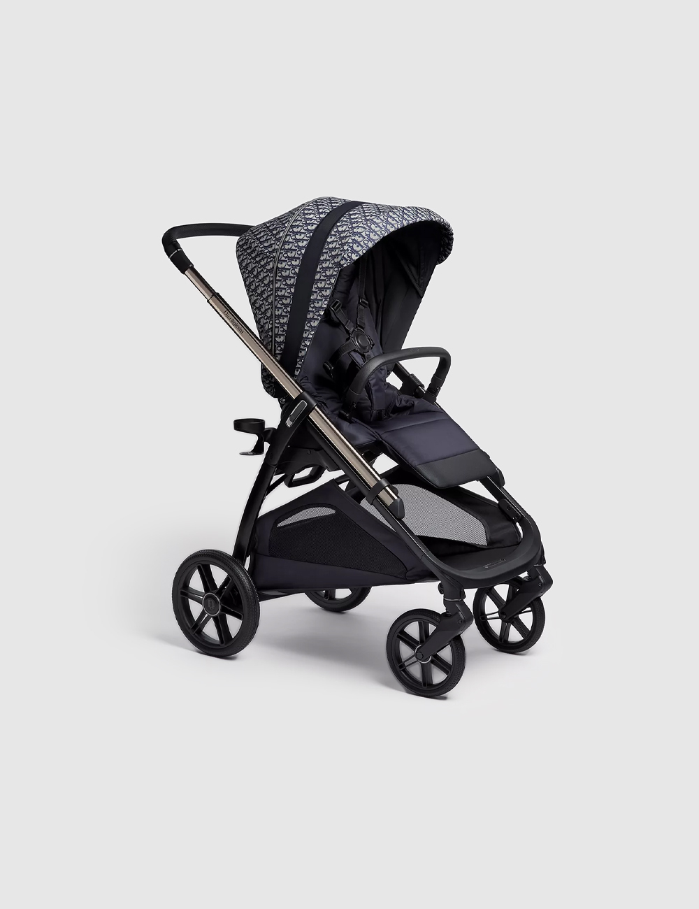 Детская Коляска Dior Bassinet and Stroller Combo "Beige and Blue"