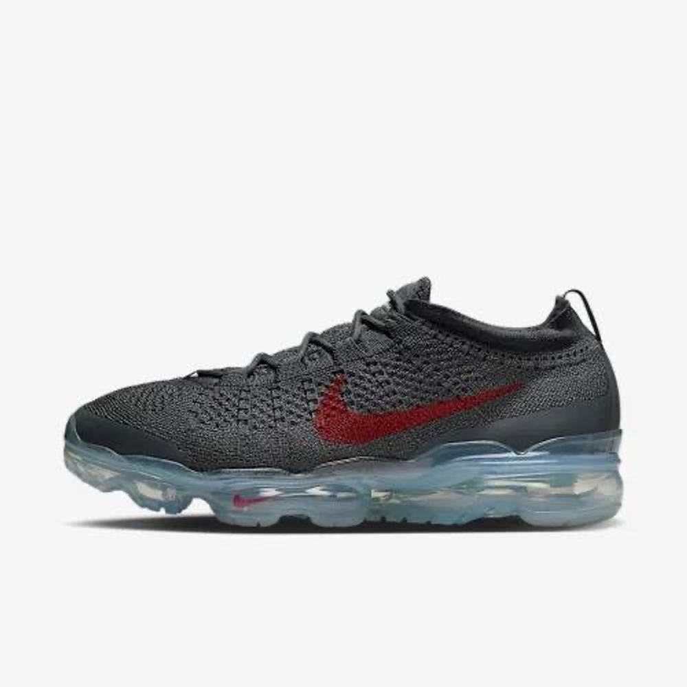 Nike Air VaporMax 2023 Flyknit Dark Grey Gym Red