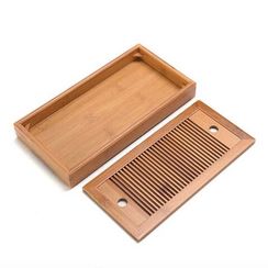 Чайная доска Компактная #2, бамбук, 27x14 см