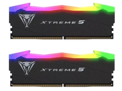 Оперативная память 48GB (24GBx2) Patriot Viper XTREME 5 RGB PVXR548G80C38K, 8000MHz, CL38, UDIMM, KIT RTL