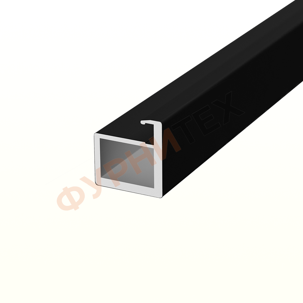 Алюминиевый рамочный профиль для фасадов, Черный купить с доставкой, Казахстан