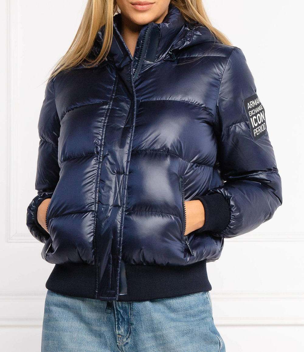 пуховая куртка Armani Exchange - темно-синий(8NYB40 YNYNZ)