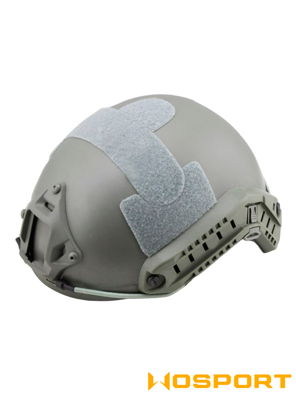 Шлем WoSporT Fast Combat Helmet (Standard version, MH type, No holes). Олива