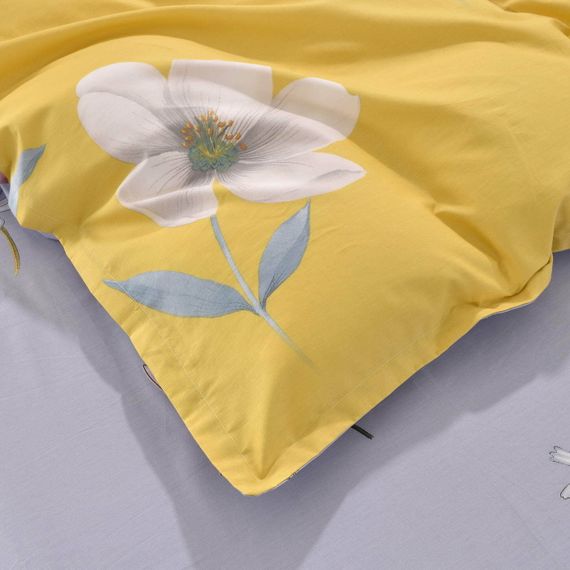 Эми (желтая) КПБ сатин 1.6