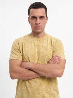 Футболка бежевый меланж  M