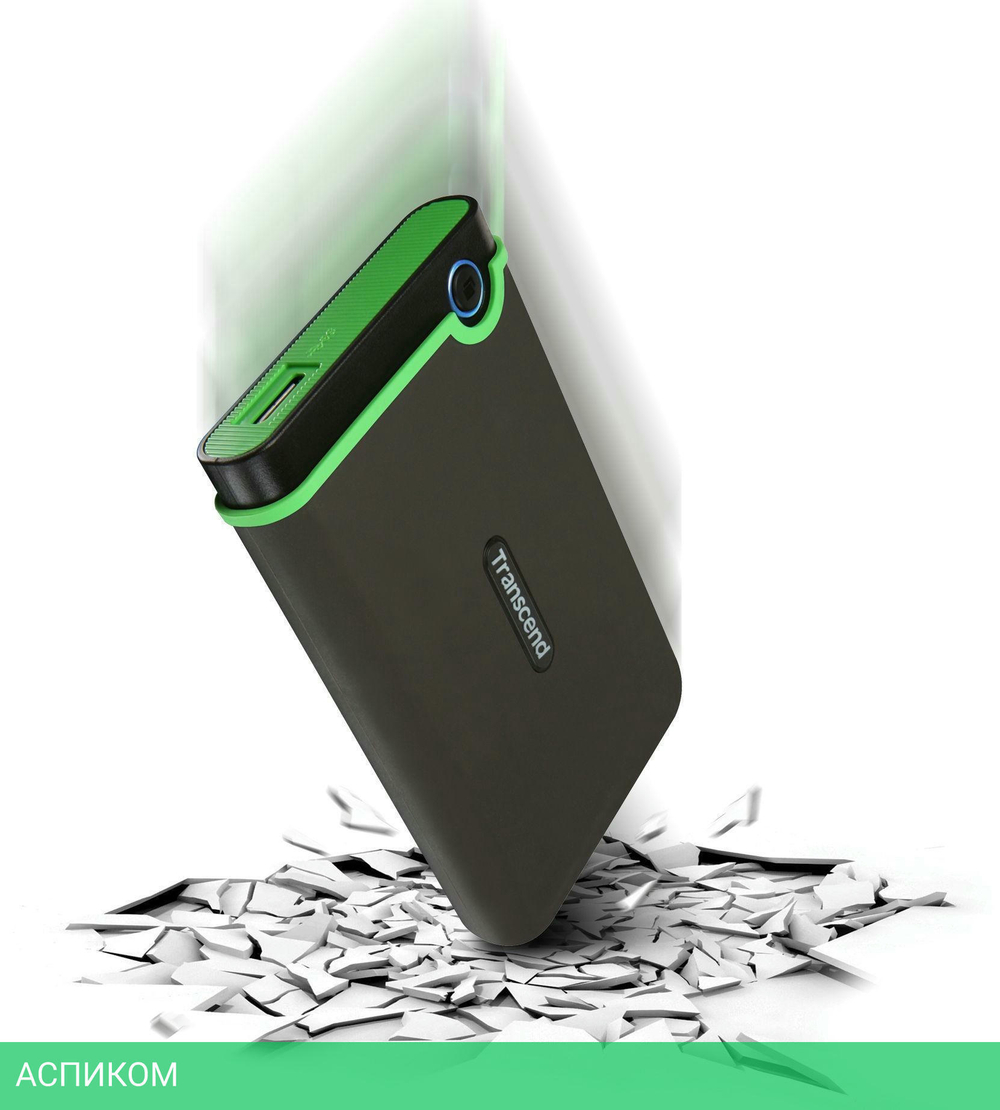 Внешний накопитель Transcend TS2TSJ25M3S серый