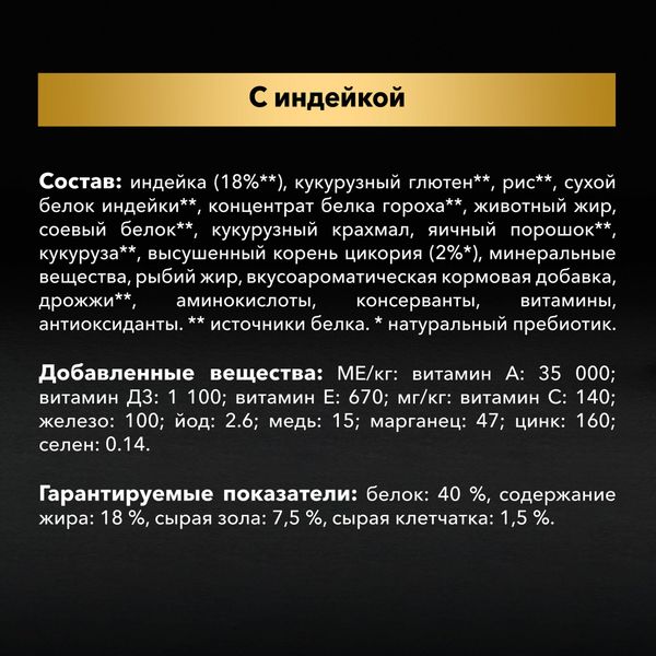 Сухой корм Pro Plan Delicate для кошек, при чувствительном пищеварении с индейкой