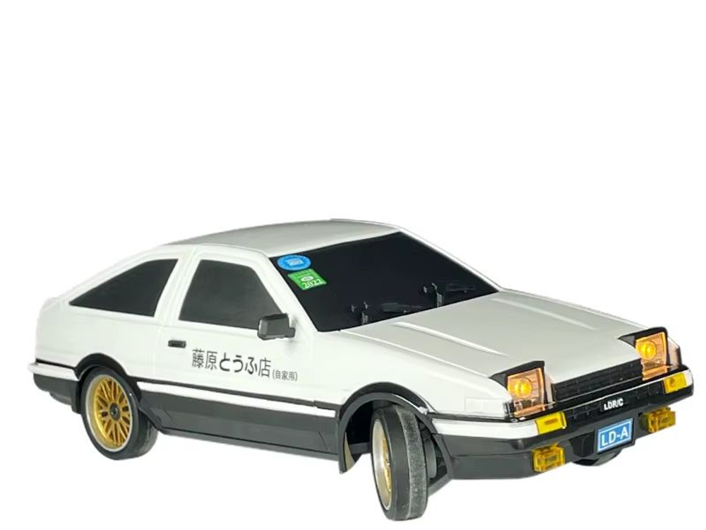 Радиоуправляемая машина для дрифта LD RC масштаб 1:18 2WD 2.4G AE-86 1801-White , модель с гироскопом