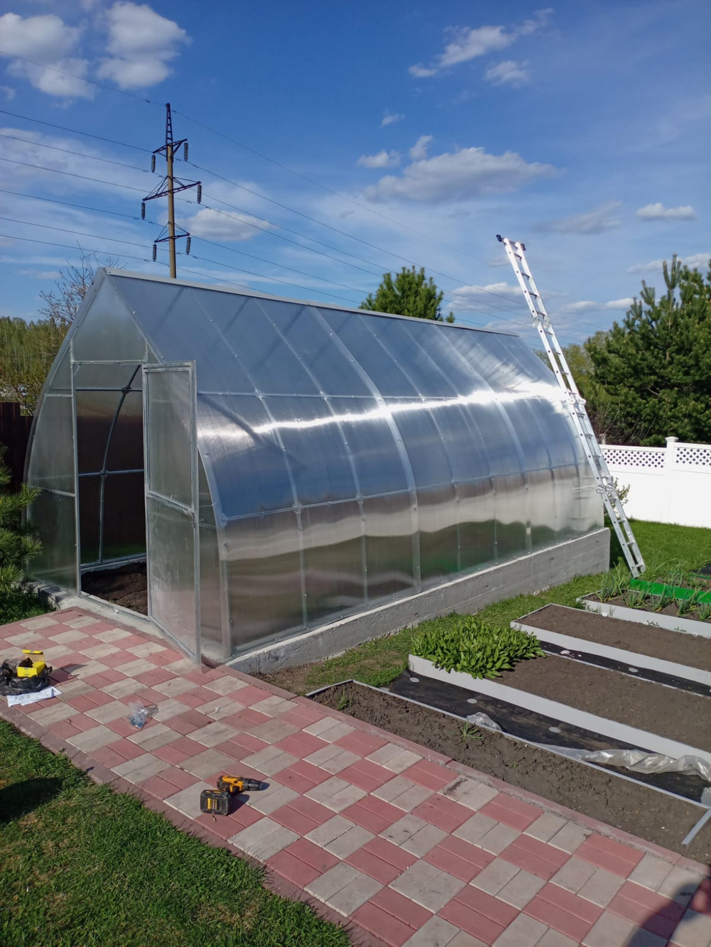 КАПЕЛЬКА ПРОФИ УСИЛЕННАЯ ширина 2,7м, высота 2,5м