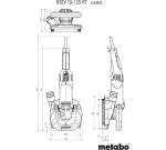 Машина шлифовальная по бетону Metabo RSEV 19-125 RT