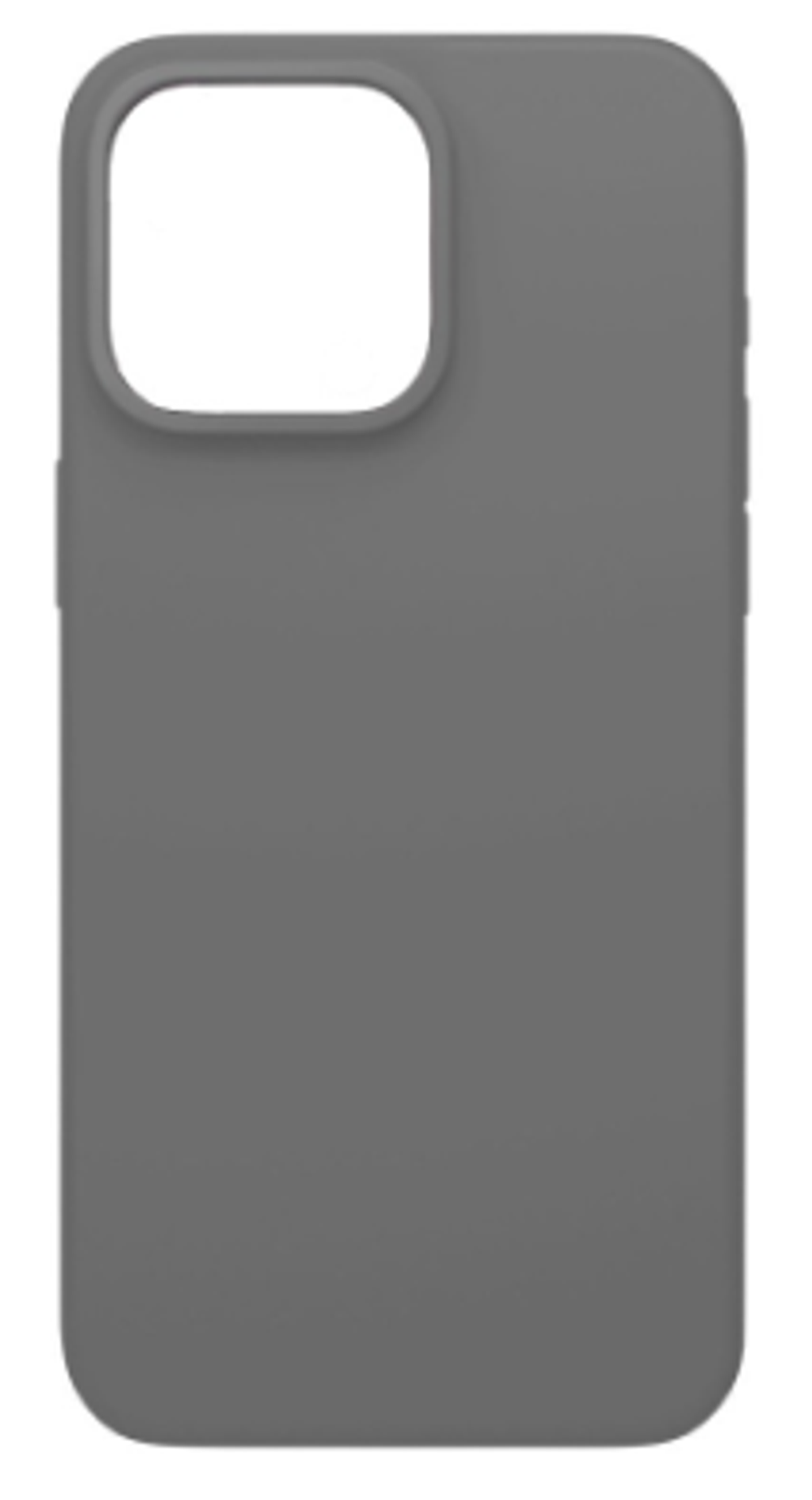 Чехол-накладка Puloka Solemn Magsafe для iPhone 15 Pro Max силиконовый soft-touch (серый)