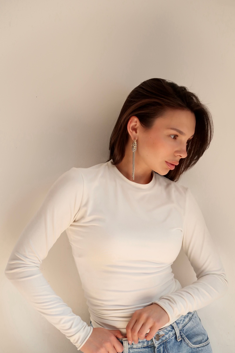 Серьги EVER silver