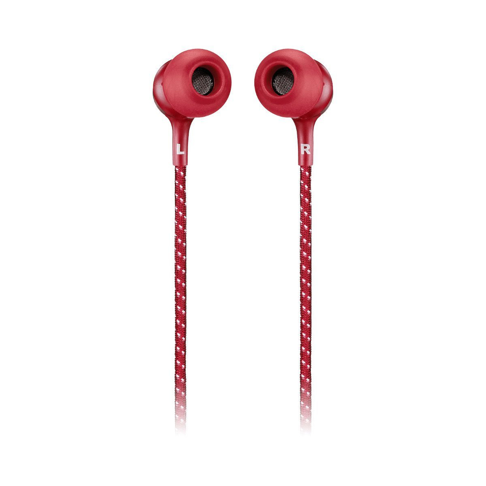 Беспроводные наушники JBL Live 200BT Red, внутриканальные