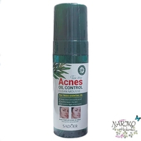Пенка- мусс для проблемной и жирной кожи лица SADOER Tea Tree Acnes Oil Control Clean Mousse с чайным деревом, 150 гр.