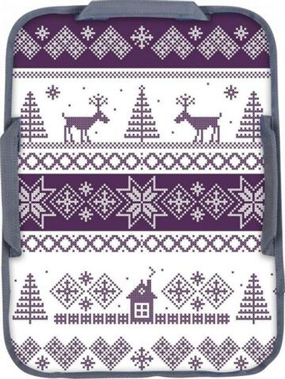 Ледянка мягкая 400х540мм принт: Скандинавский черничный