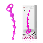 Силиконовый стимулятор ануса Pretty Love Beeds (Цвет: фуксия)