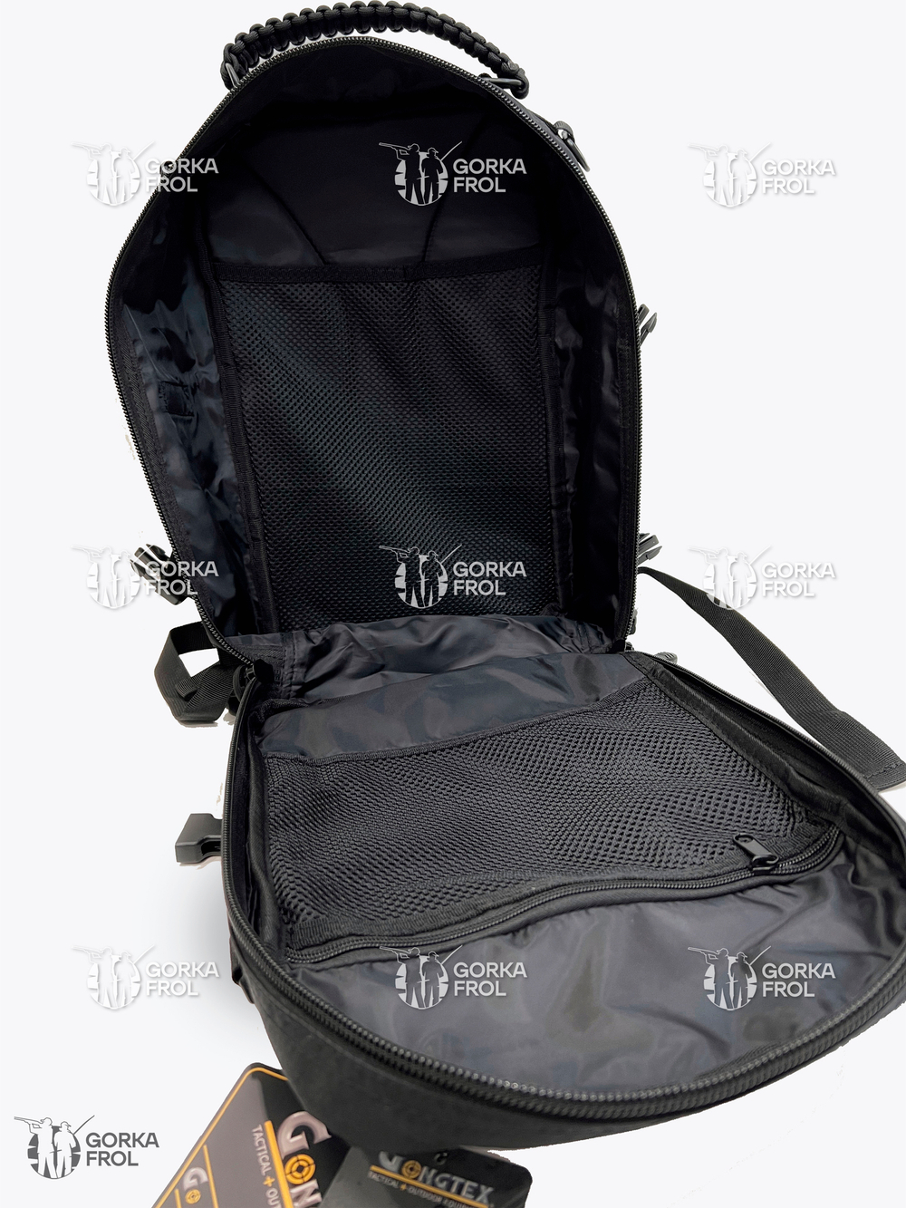 Рюкзак тактический Gongtex Hexagon 18 л Черный