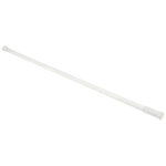 Карниз для ванной SCR-1A, алюминий, цвет: белый, длина: 1,1-2 м