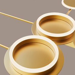 Потолочный Светильник Aldan L75 Brass By Imperiumloft