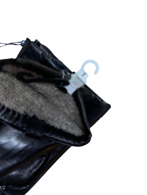 Перчатки.Мужские.Кожаные.Люкс качества. Подклад: трикотаж-шерсть.5 шт в упаковке.