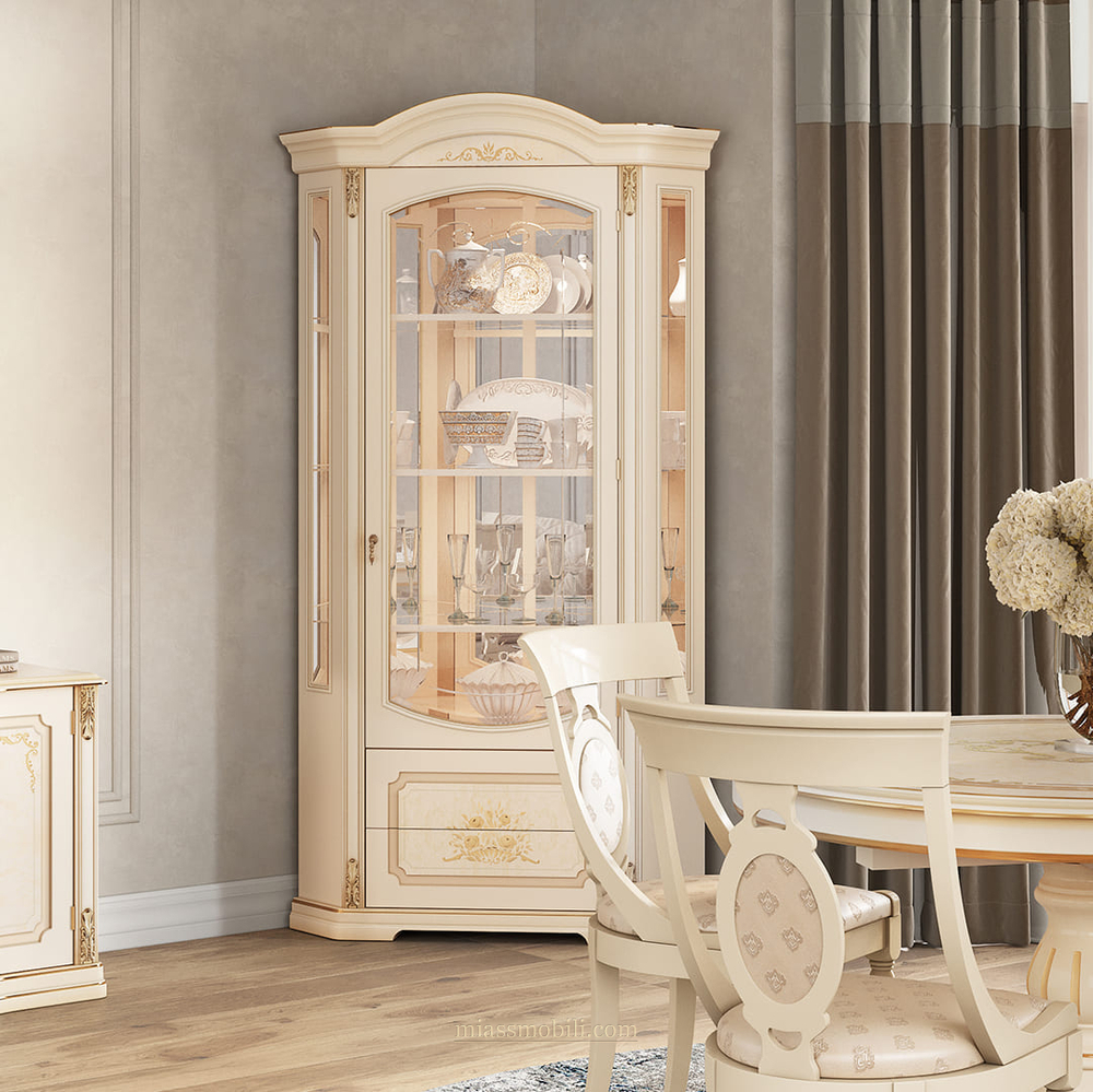 FLORIANA Столовая. Витрина угловая