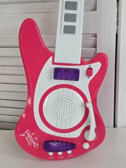 Гитара музыкальная с микрофоном, детская (200692442)