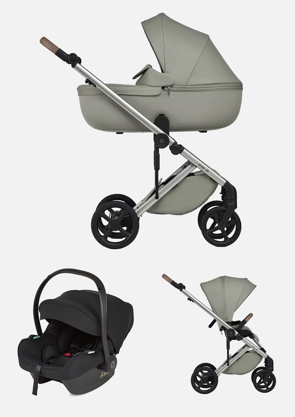 Anex Детская коляска Eli 3 в 1 Excite