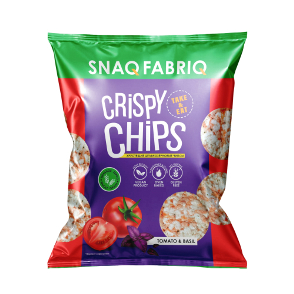 Чипсы цельнозерновые SNAQ FABRIQ 50 г
