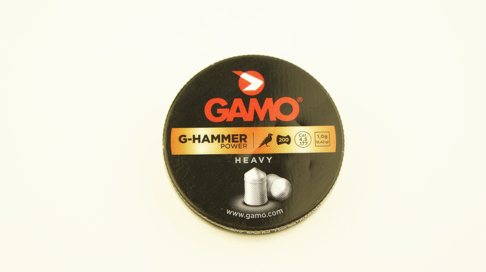 Пули Gamo G-Hammer 4,5 мм, 1,0 грамм, 200 штук