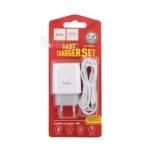 СЗУ 1USB 2.4A для micro USB Hoco C72A 1м (White)