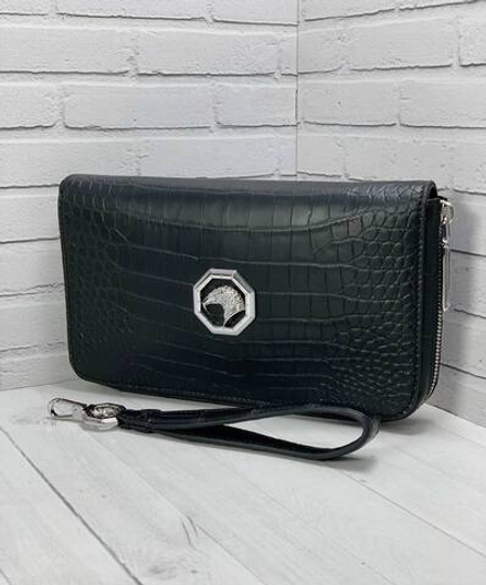 Клатч Stefano Ricci из кожи крокодила