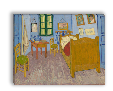 "Спальня Винсента в Арле", Ван Гог , картина для интерьера (репродукция)