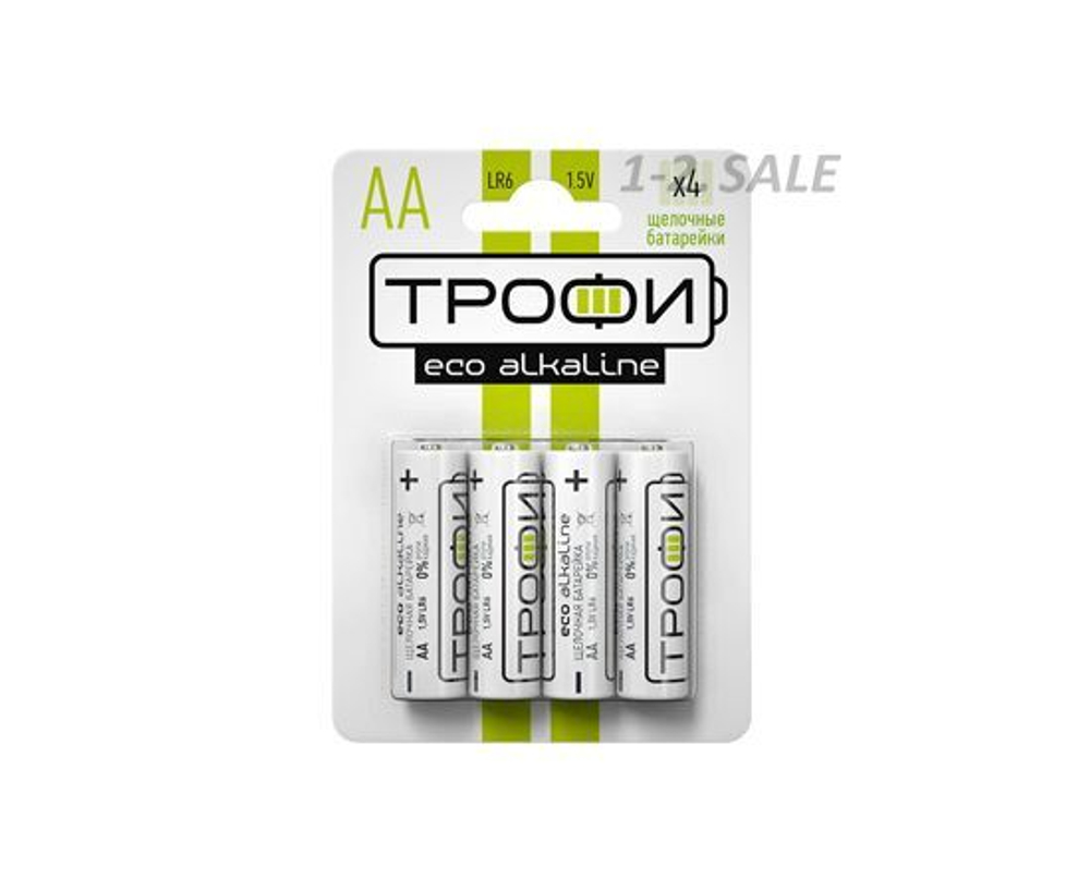 Элемент питания ТРОФИ ECO ENERGY LR6/316 BL4