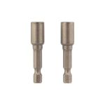 Ключ-насадка магнитный 1/4" 6х48мм (2 шт/уп) KRANZ