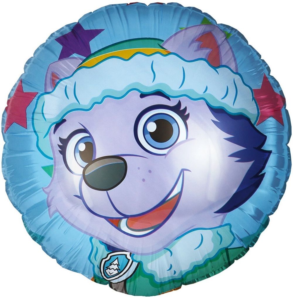 Шар (18''/46 см) Круг, Щенячий патруль, Эверест, 1 шт. в уп.
