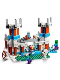 Конструктор Майнкрафт Ледяной замок 530 деталей