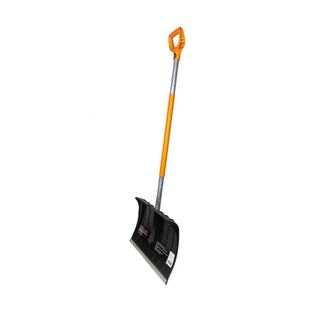 Лопата для уборки снега Fiskars Snowxpert, с алюминиевым черенком, 535 x 365 мм