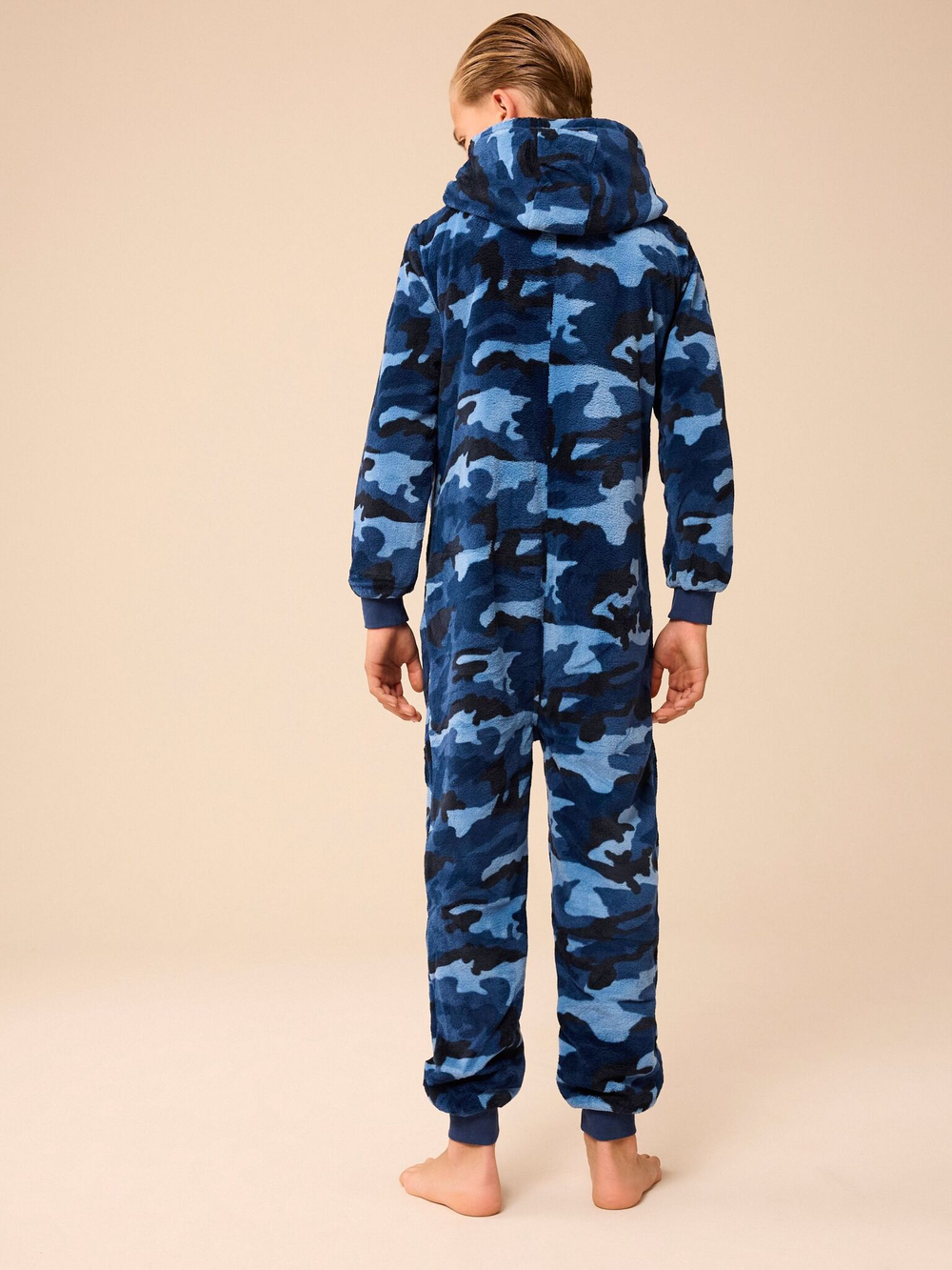 Комбинезон флисовый для мальчика Next N27-294, Синий