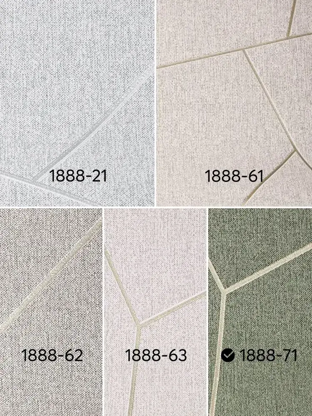 Обои виниловые на флизелине геометрия на зеленом, антивандальные, метровые, для детской, Geometria (Flizelini, 1888-71)