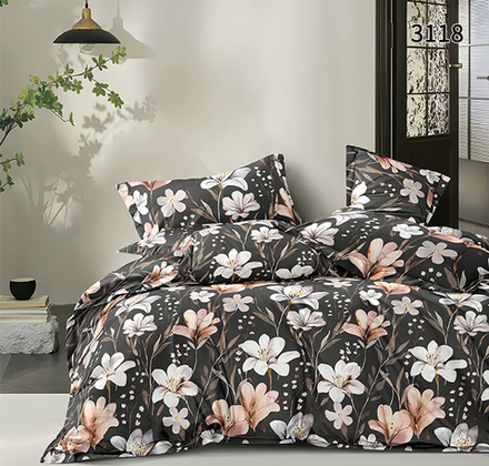 КПБ Дуэт с простыней на рез. 180х200 БЯЗЬ "БР28"