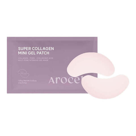 AROCELL Коллагеновые патчи для глаз с ПДРН и пептидами Super Collagen Eye Gel Patch