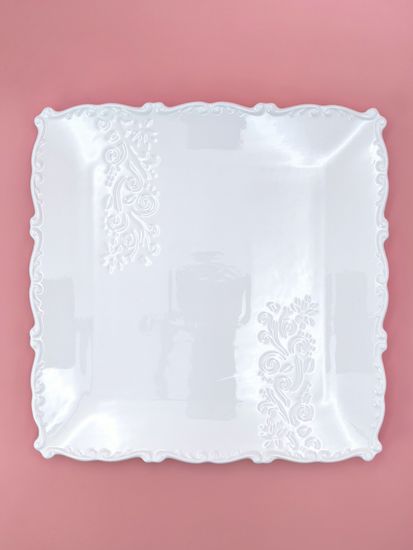 Блюдо квадратное 30 см. набор 3 шт. "Орнамент"