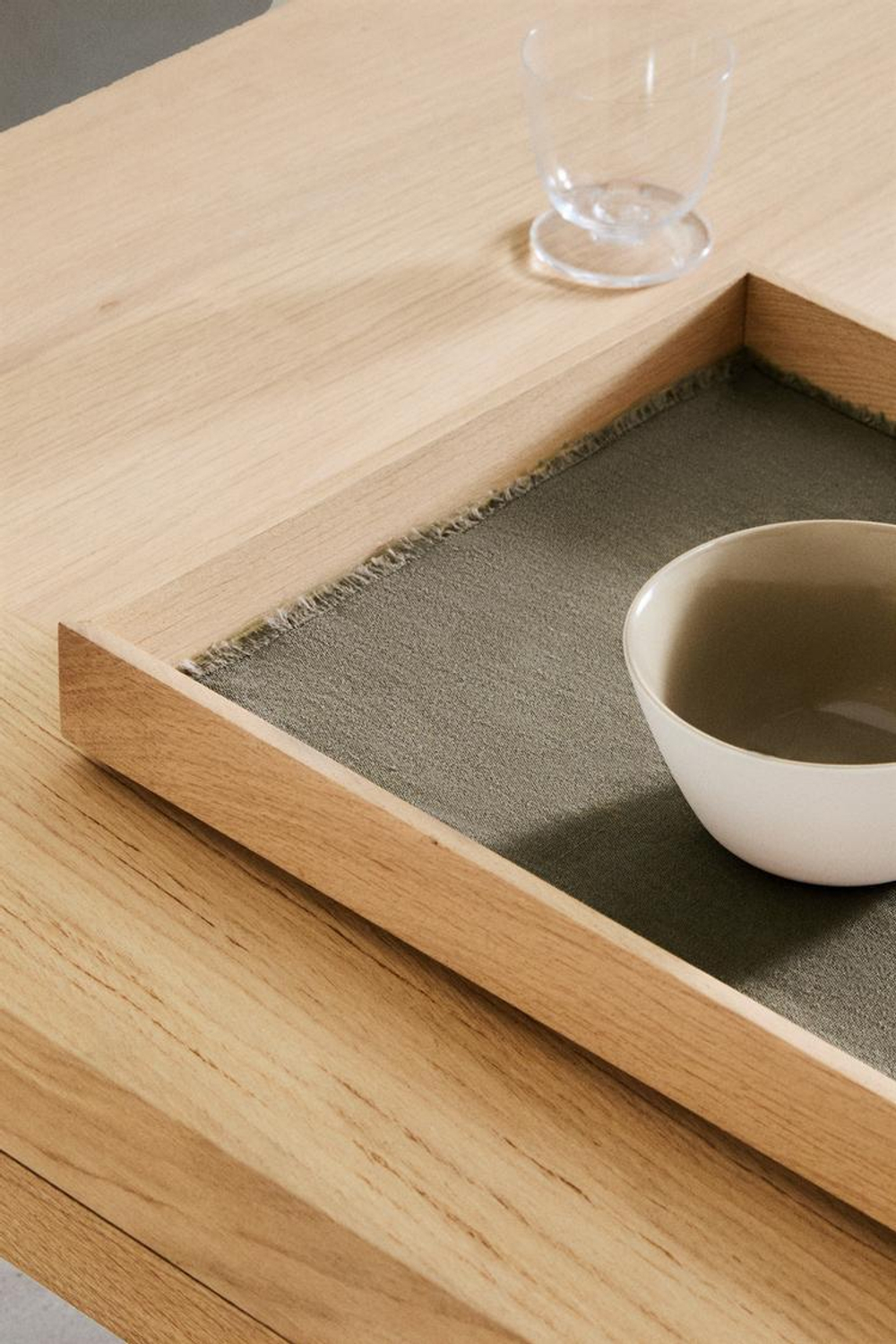 ZARA HOME ЛЬНЯНАЯ САЛФЕТКА, СЕРЫЙ