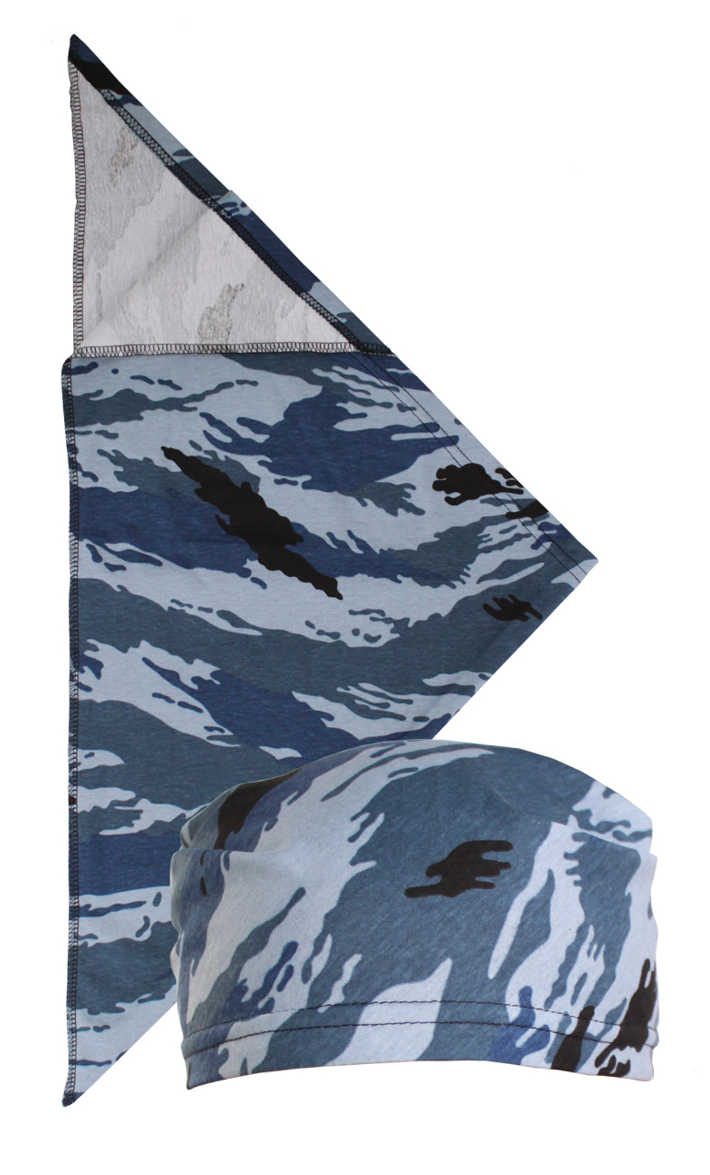 Косынка серый камыш