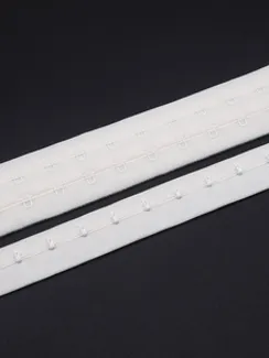 Крючки/петли на ленте, двухрядные, Arta-F, айвори 004