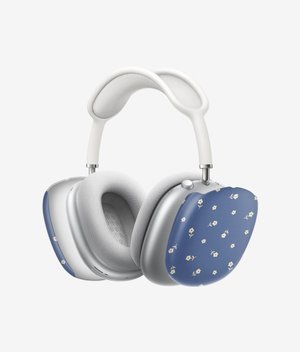 Кейс EARLY FLOWERS (синий) для AirPods Max