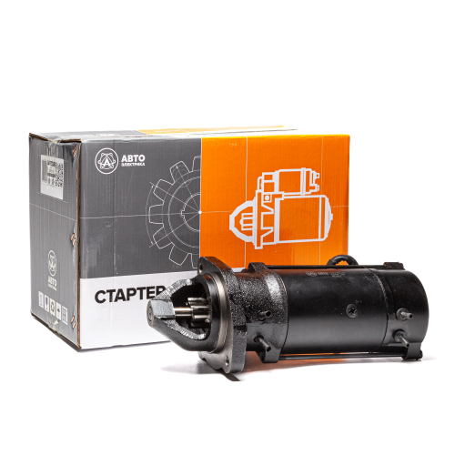 Стартер редукторный, МТЗ, МАЗ, MAN, VOLVO, дв. DEUTZ, 24 В, 4,0 кВт, 9 зуб. (ан. AZF4161, AZF4195, AZF4311, AZF4133, 11131514, 11131755, MS66, IS1255)