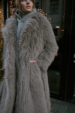 Шуба страус